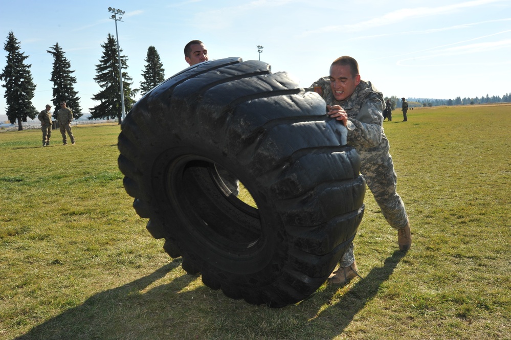 Candidates learn survival skills, combat readiness