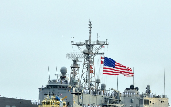 USS Samuel B. Roberts returns to Mayport