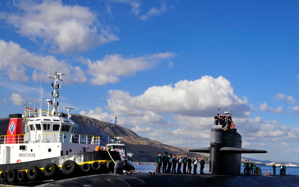 USS Helena visits Greece