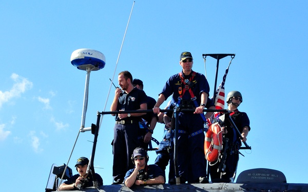 USS Helena visits Greece