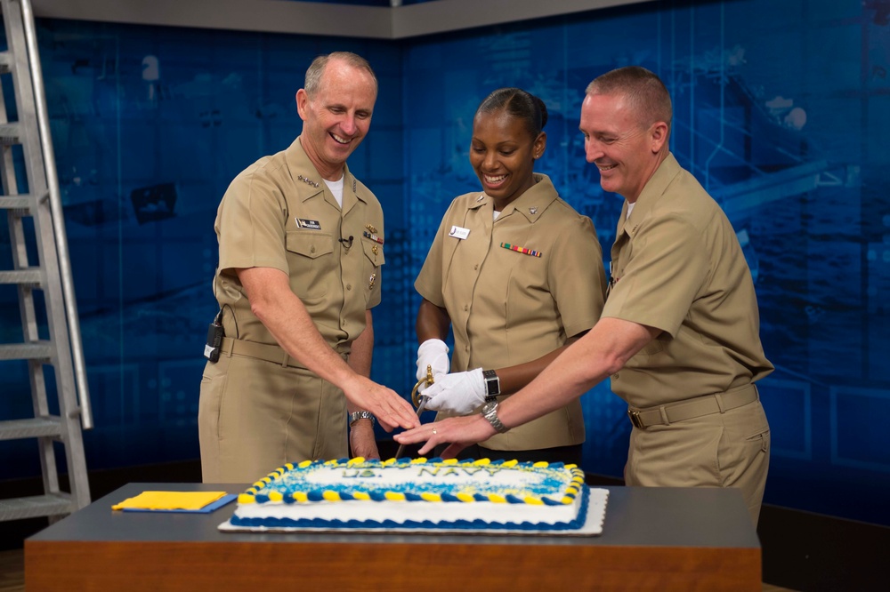 CNO Adm. Jonathan Greenert kicks off Navy birthday celebration