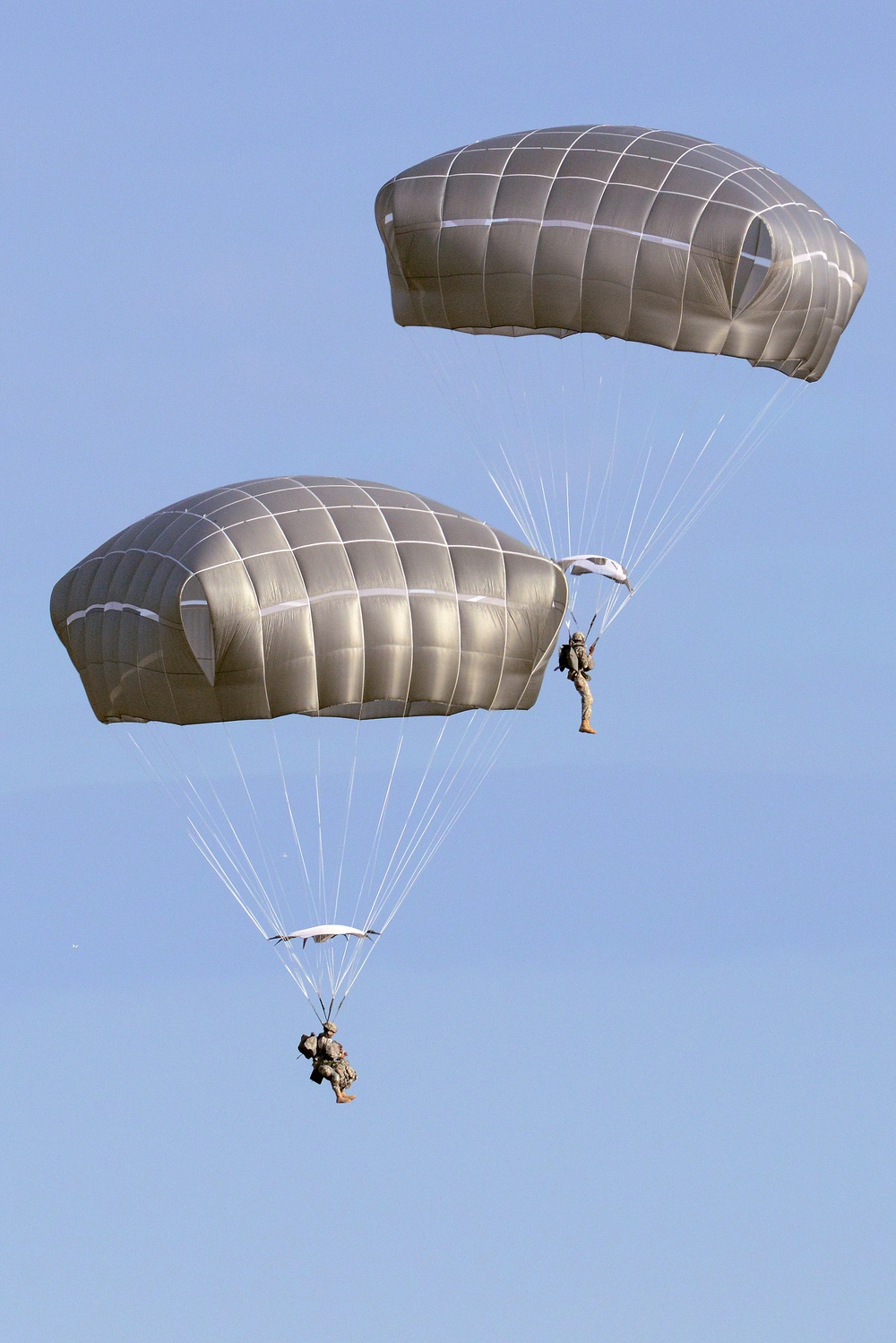 173rd Infantry Brigade Combat Team (Airborne) conducts combat training jump at the 7th Army Joint Multinational Training Command's Grafenwoehr Training Area
