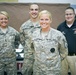 Indiana National Guard Recruiter of the Year, Sgt. Brooke Bailey, poses with fellow recruiters at a career fair in Muncie, Ind. Sgt. Bailey is the first female recruiter to be named &quot;Recruiter of the Year&quot; in Indiana. - Photo by Army 1st Lt. Brian Weitzei