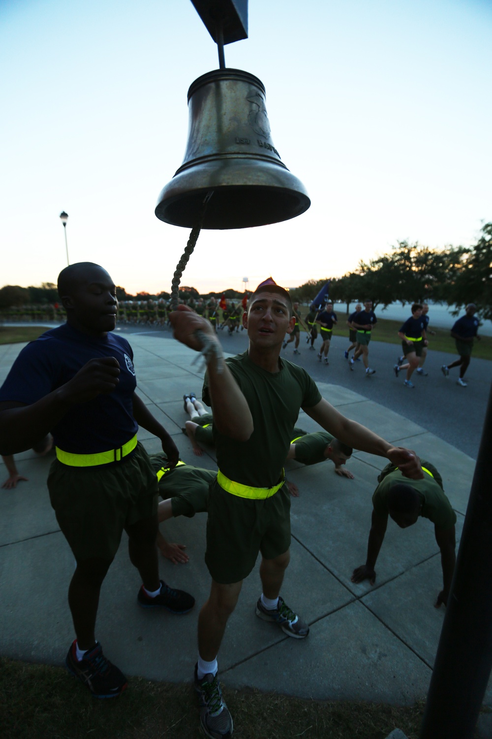 Photo Gallery: Motivation high for new Marines during final run on Parris Island