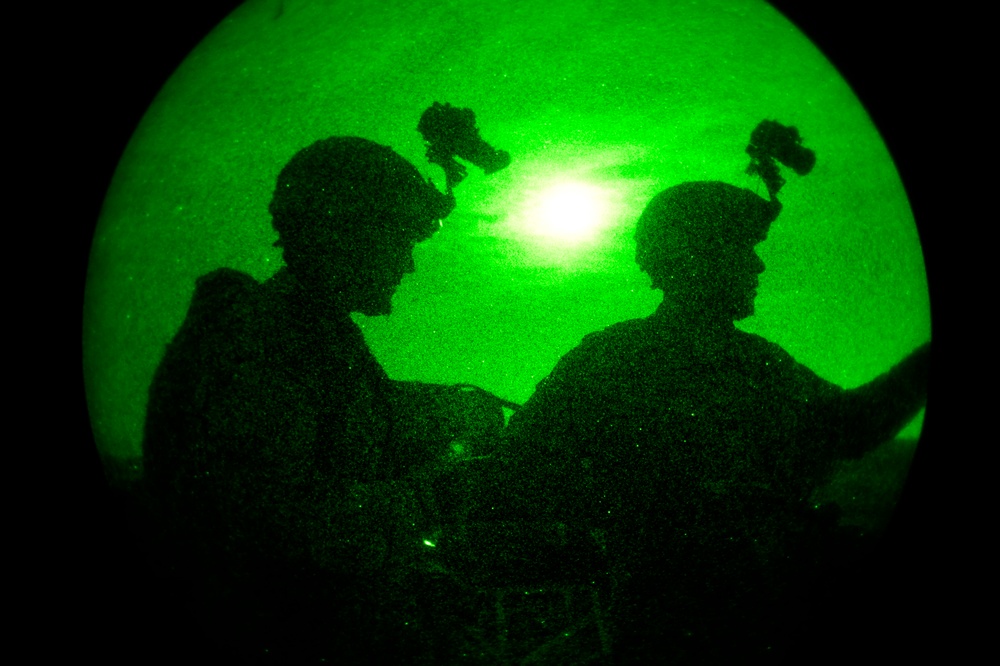 Devil paratroopers field training exercise