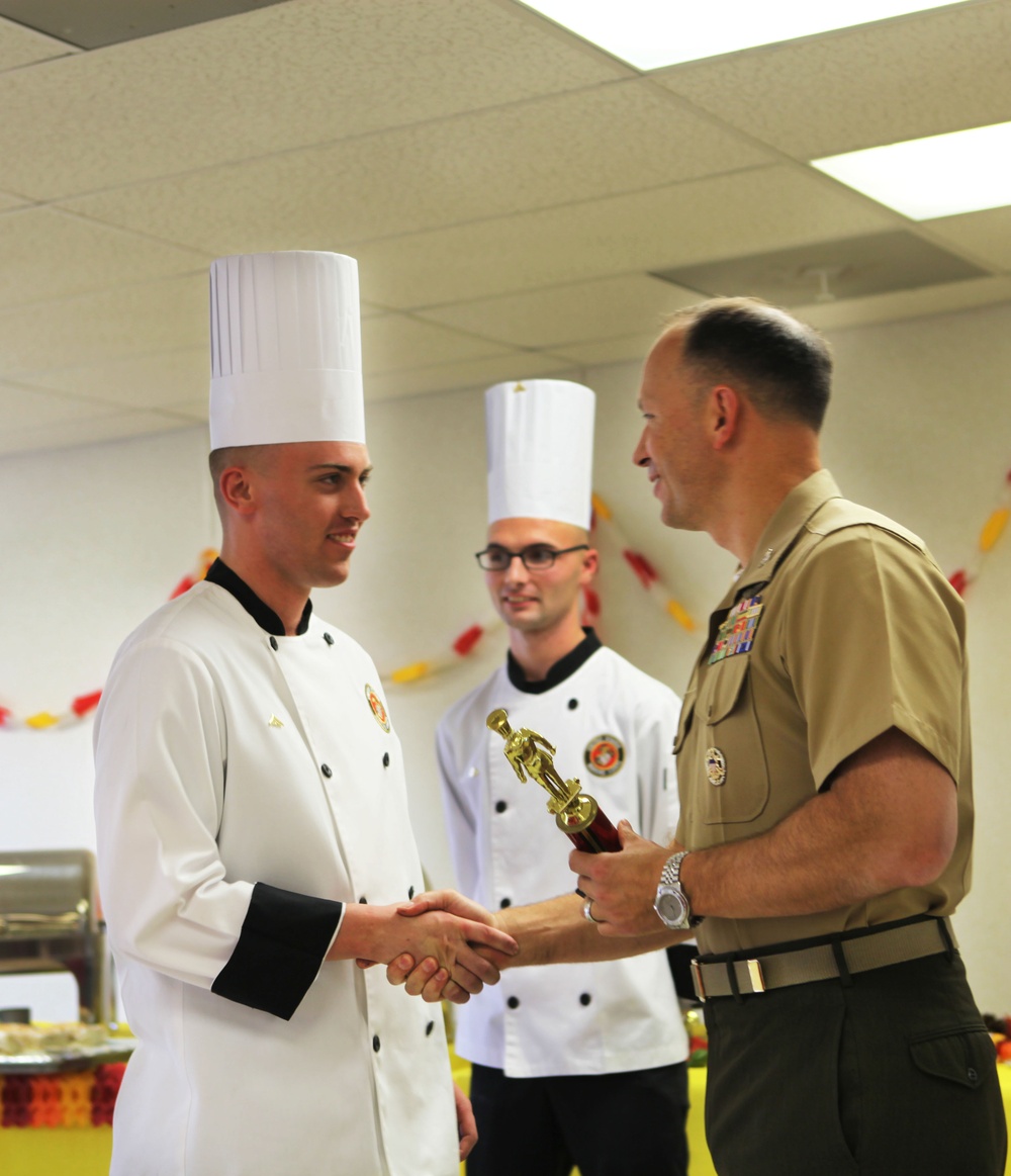 Marines compete, crown Chef of Year