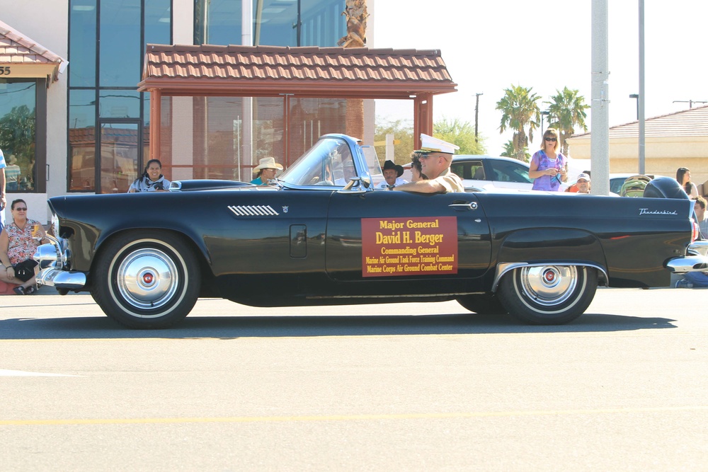 Combat Center Marines participate in Pioneer Days