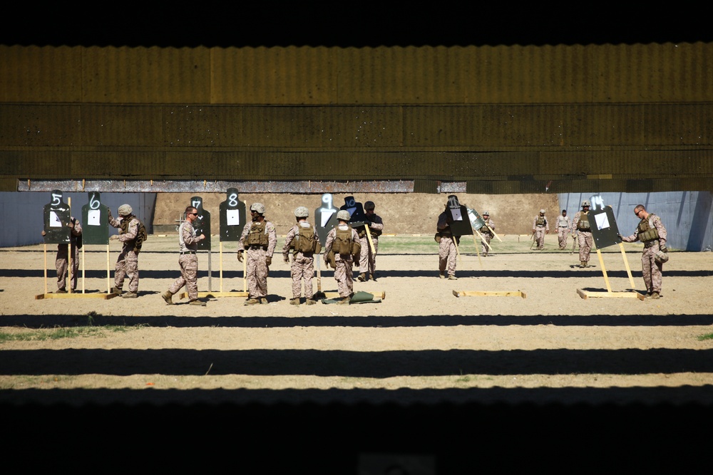 Crisis Response Marines live-fire at Morón Air Base