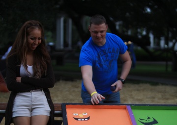 Serving Country and Community: Marines take part in annual 'Boo at the Zoo' fundraiser