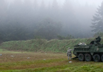 Stryker brigade infantrymen train to manage stress while engaging enemy