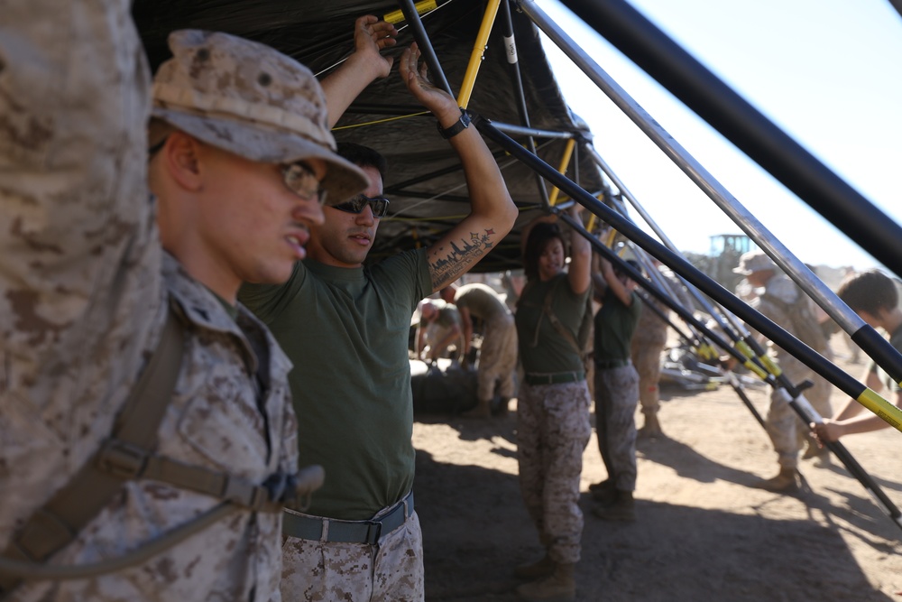 1st Marine Logistics Group Field Exercise