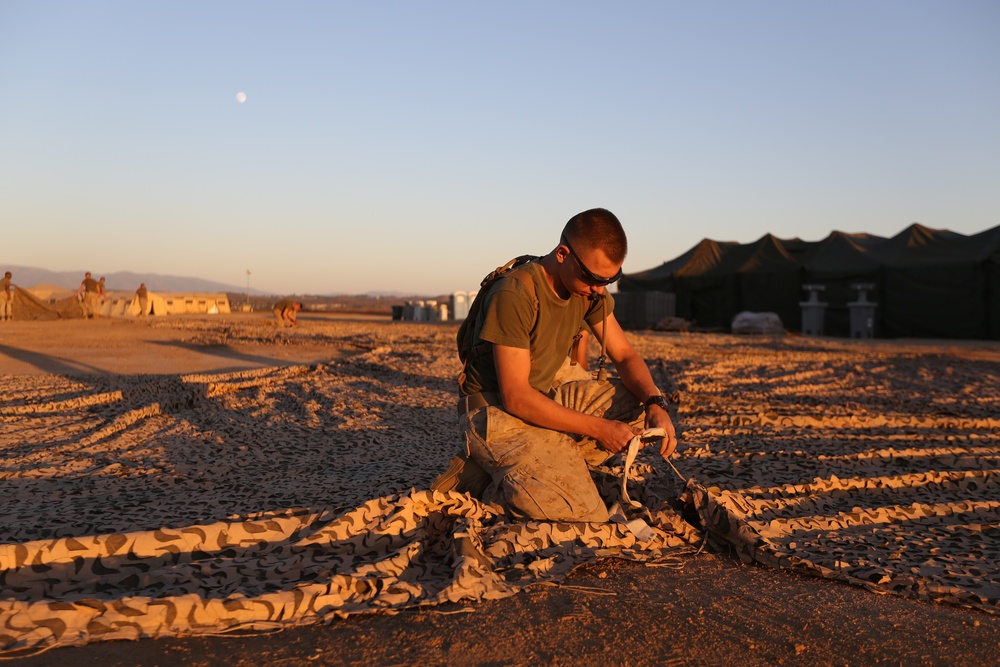 1st Marine Logistics Group Field Exercise