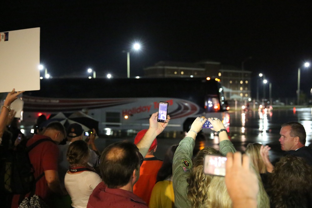 Final elements of 2/8 return home