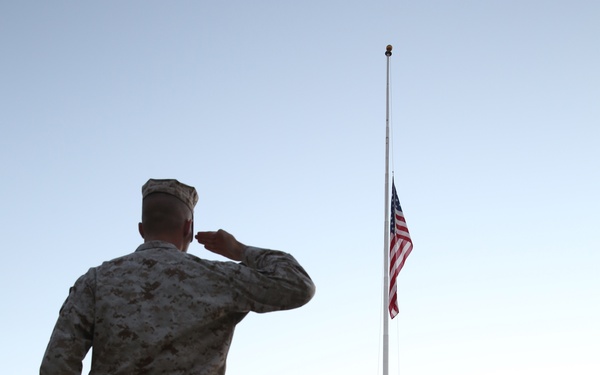 Evening colors on MCLB Barstow