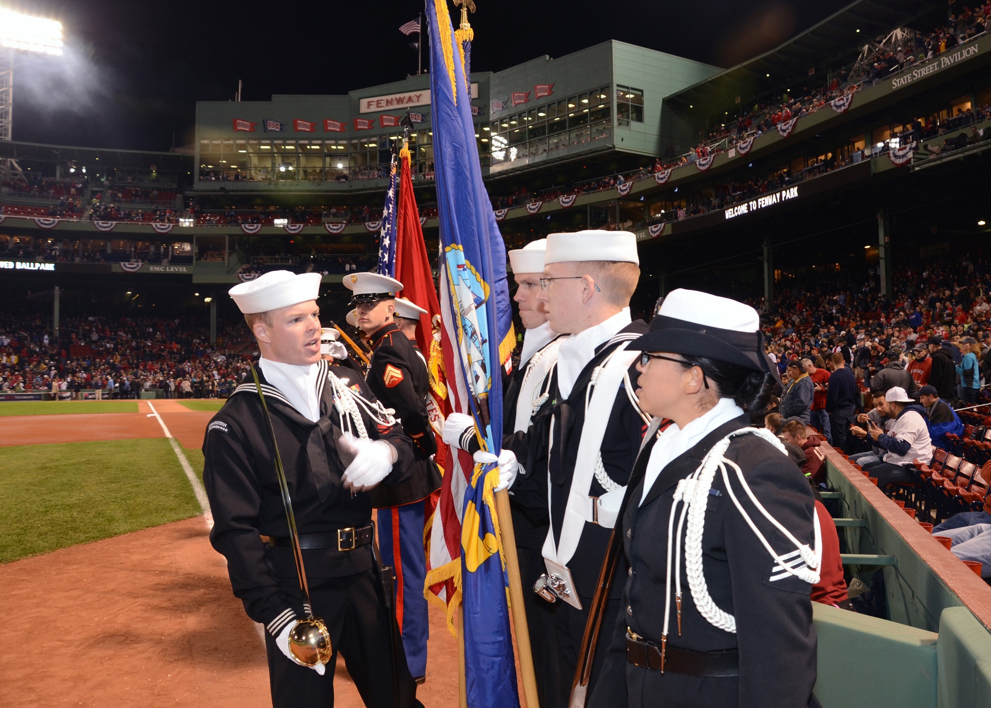 DVIDS - Images - USS St. Louis Sailors at Busch Stadium [Image 4 of 8]