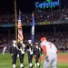 USS Constitution color guard at World Series
