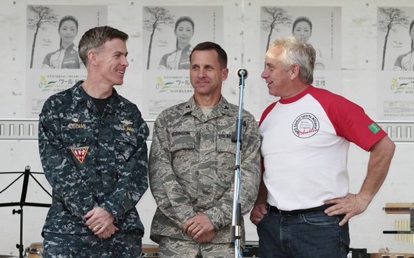 U.S. Naval Air Facility Misawa supports Tour de Sanriku