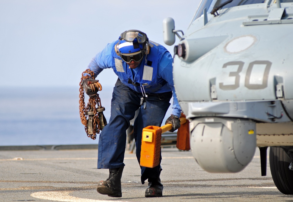 USS Mount Whitney operations