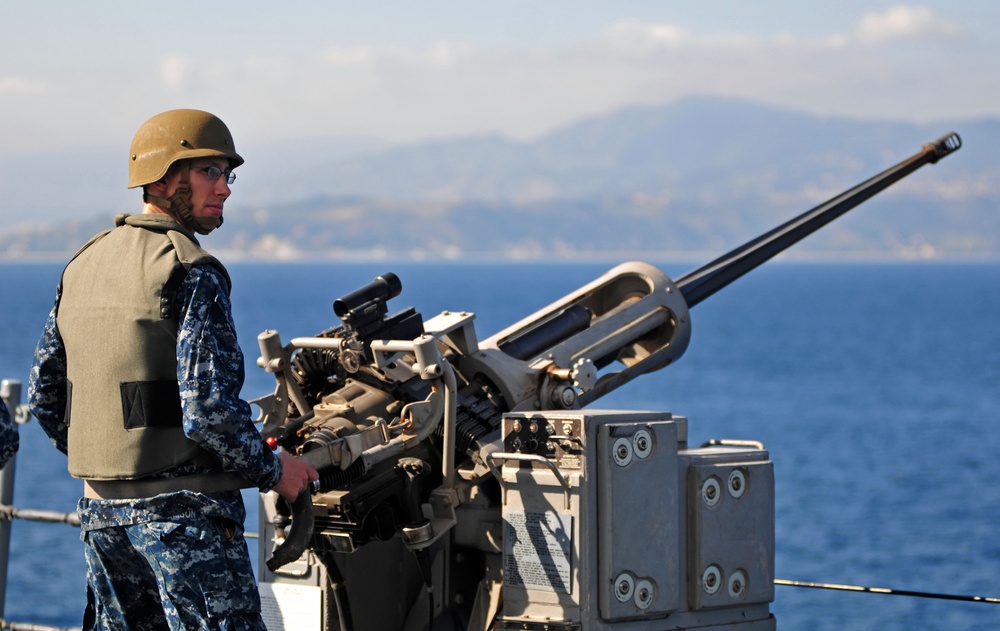 USS Mount Whitney operations