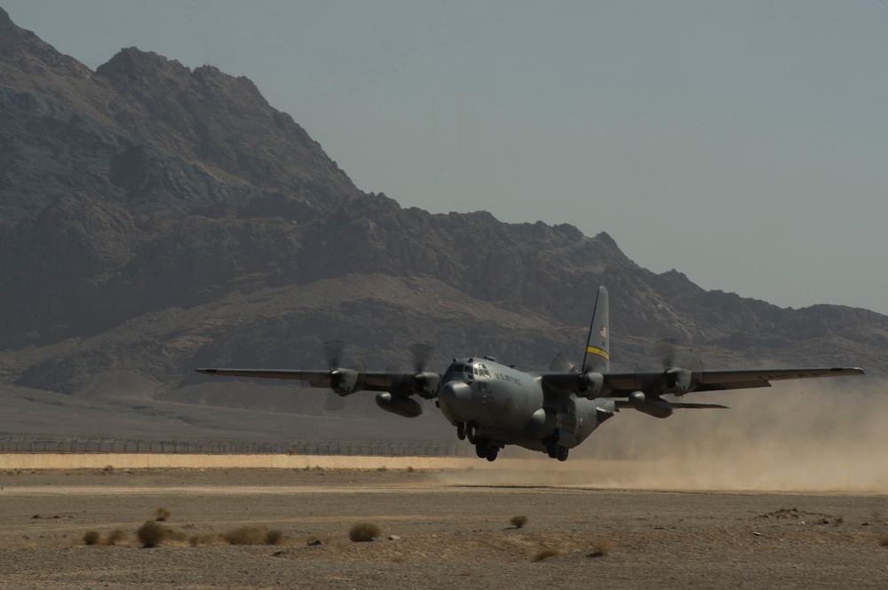 C-130H takeoff