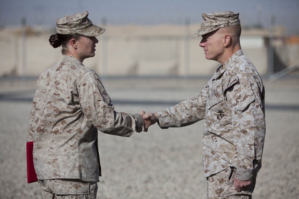 Service Milestones: Combat engineer becomes first female “Gunny”