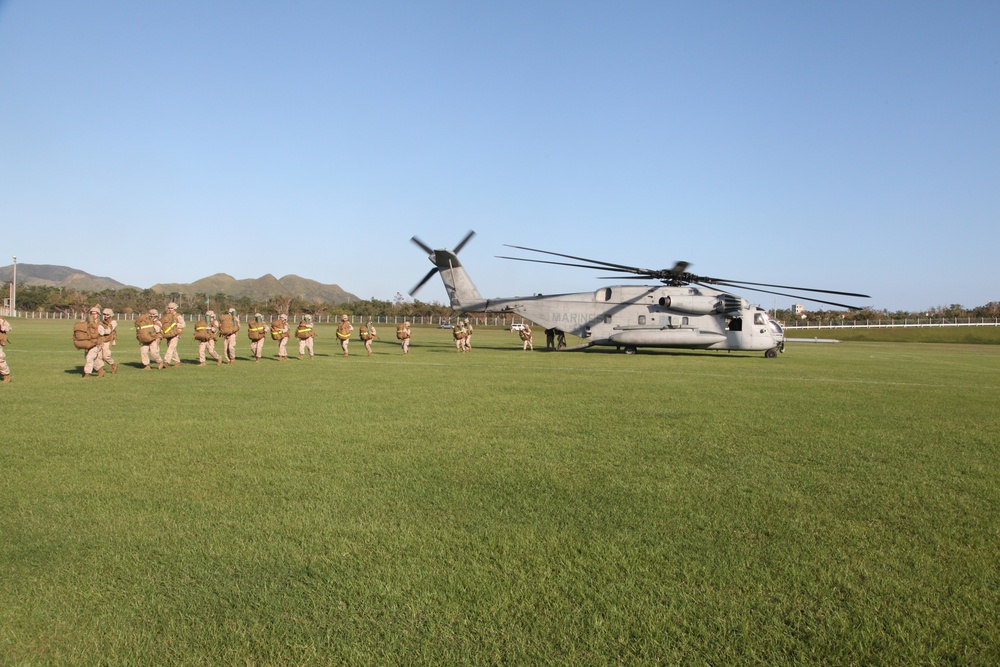 III MHG trains for expeditionary operations