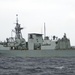 Task group exercise with Canadian navy
