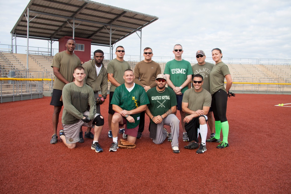 HQSPTBN Commander's Cup Challenge Softball Game