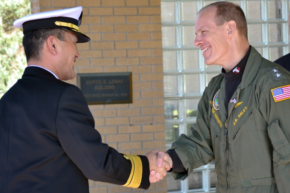 USSTRATCOM welcomes RADM Yamamura