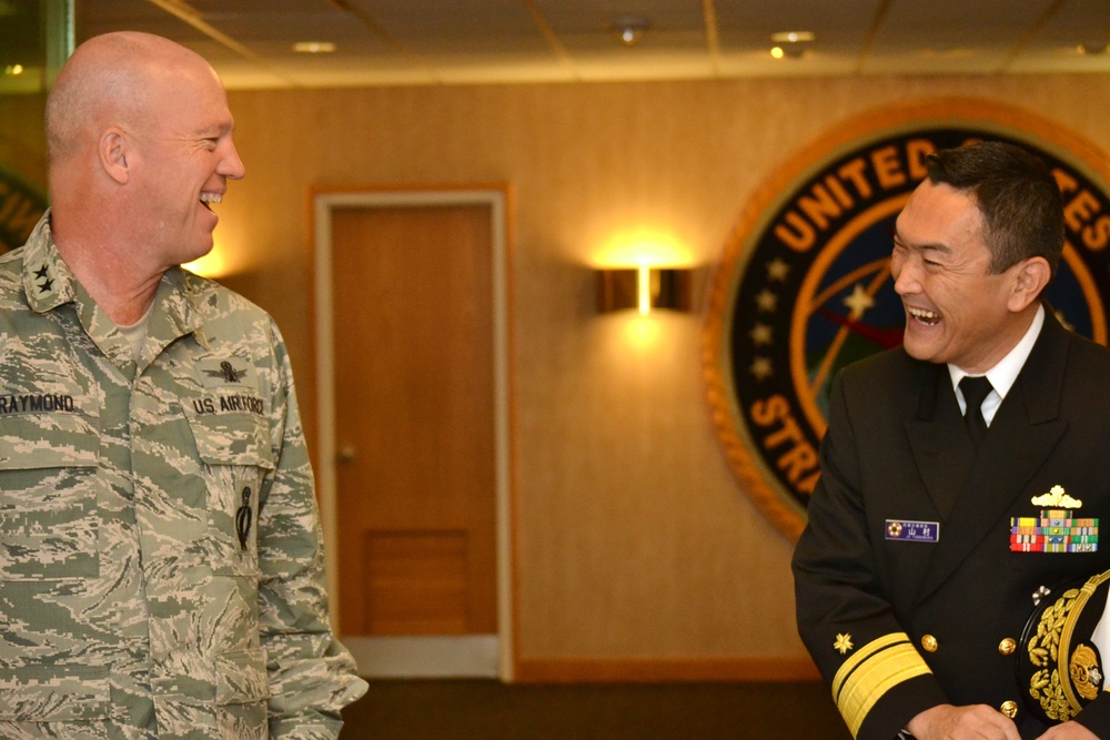 USSTRATCOM welcomes RADM Yamamura
