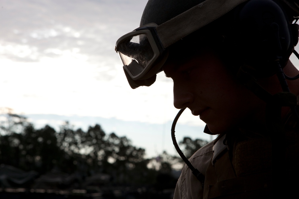 2nd Assault Amphibian Battalion Conducts a Field Exercise