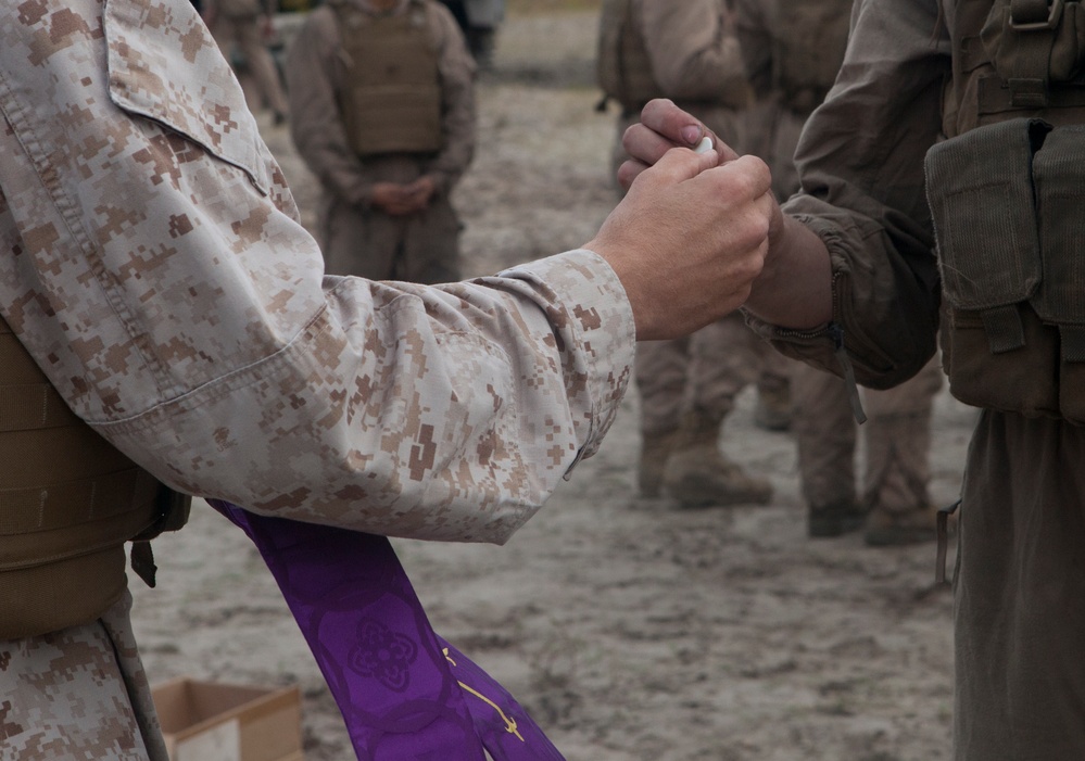 2nd Assault Amphibian Battalion Conducts a Field Exercise