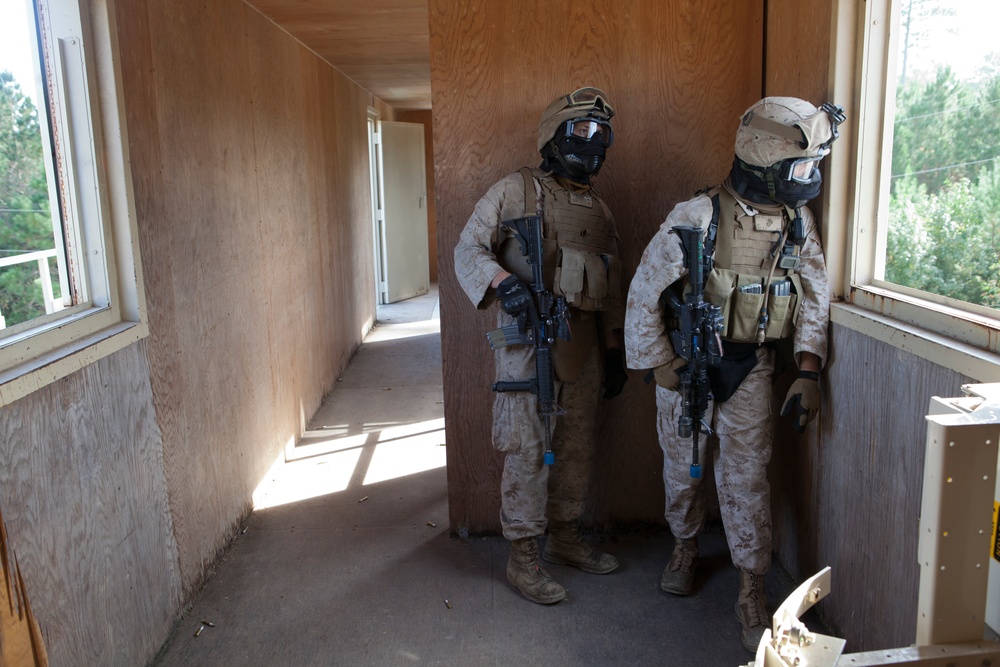 2nd Assault Amphibian Battalion Conducts a Field Exercise