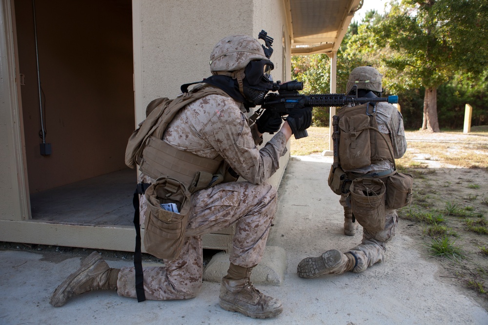 2nd Assault Amphibian Battalion Conducts a Field Exercise