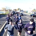 Coast Guardsmen run to raise food
