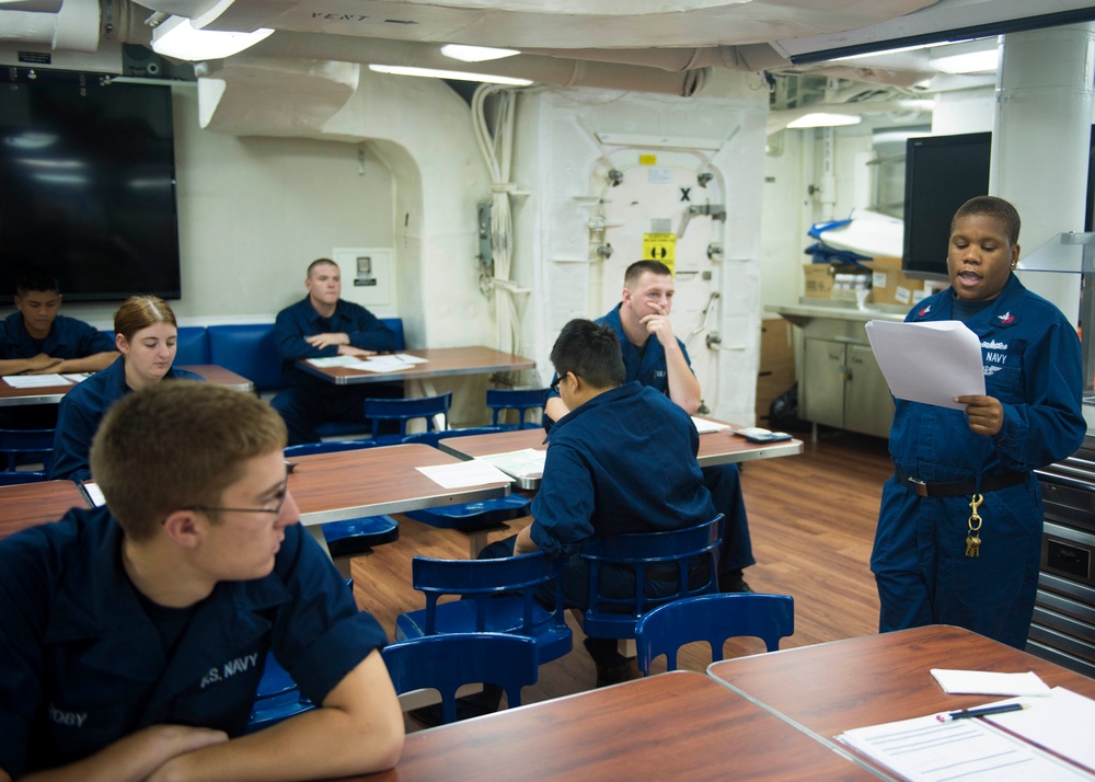 Navy-wide petty officer 3rd class advancement exam