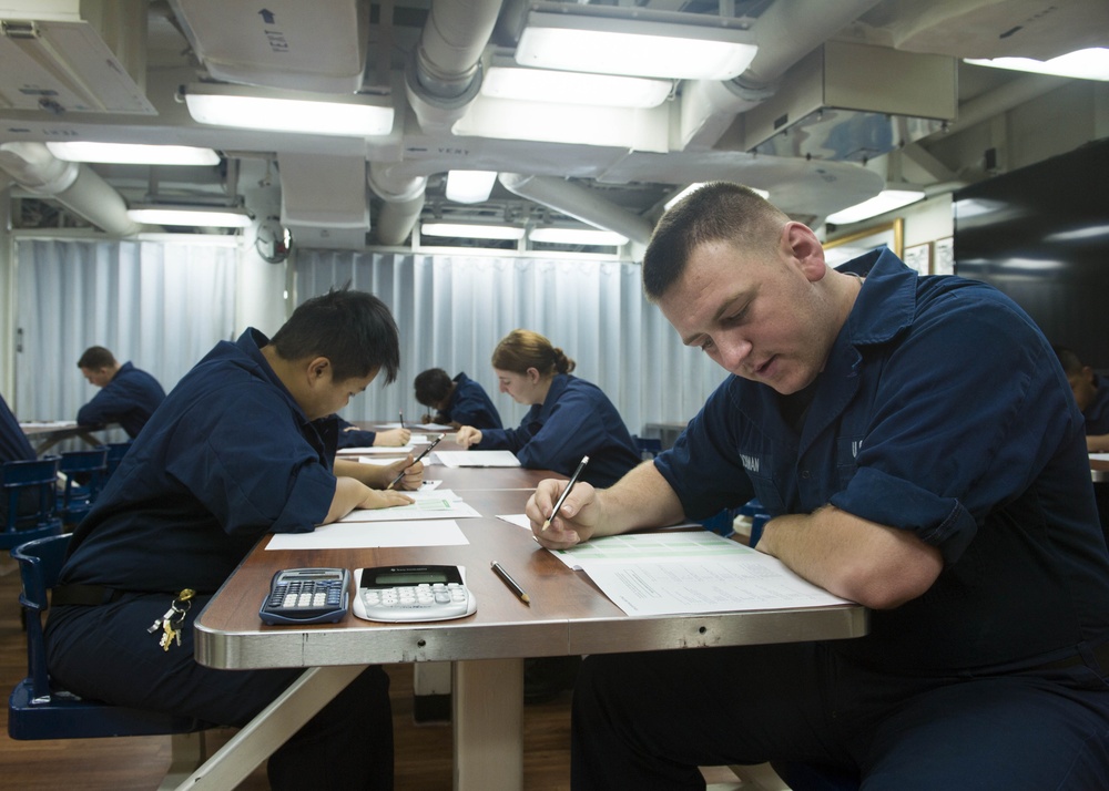 Navy-wide petty officer 3rd class advancement exam