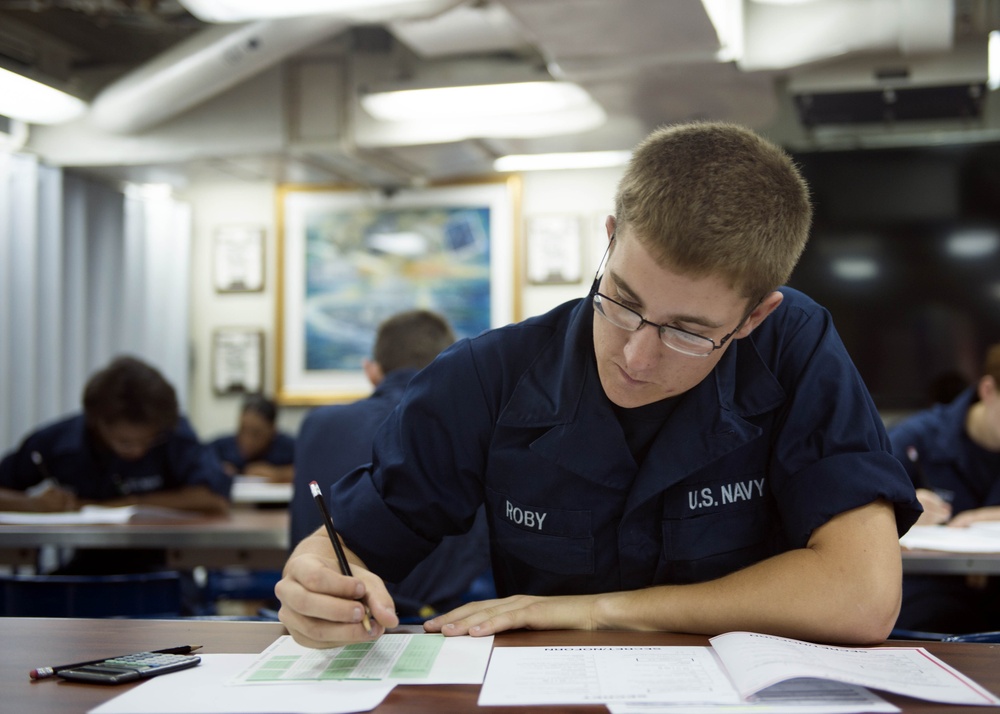 Navy-wide petty officer 3rd class advancement exam