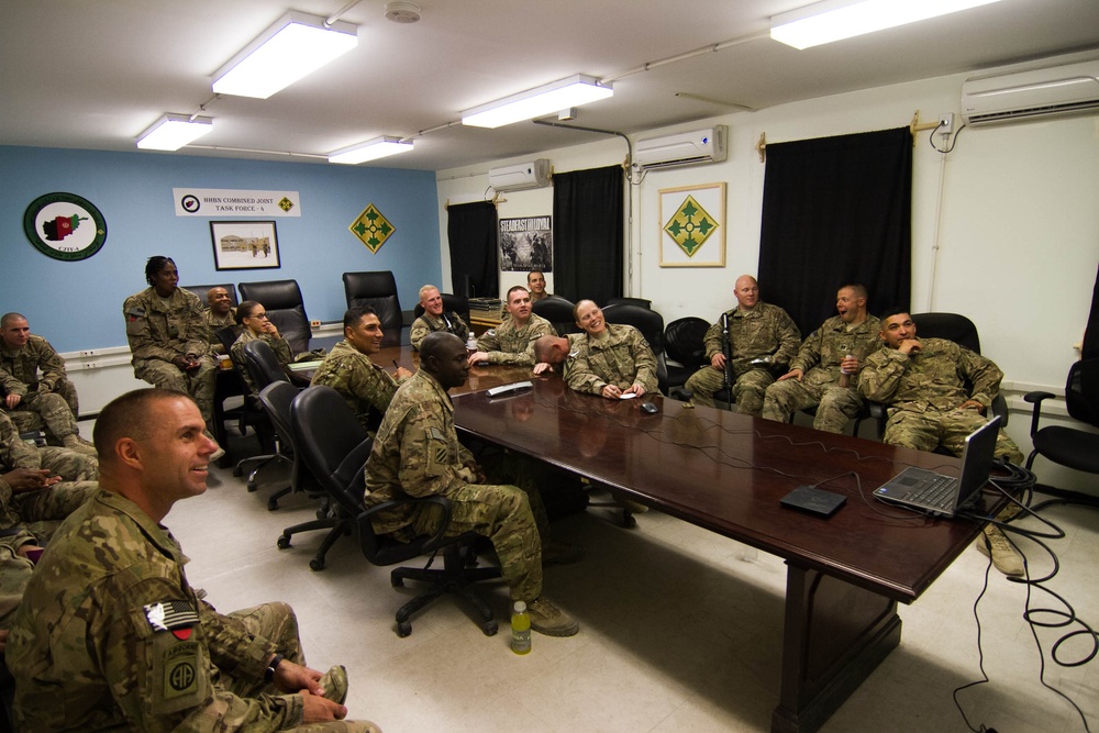 Soldiers thank Baltimore-area girls’ school