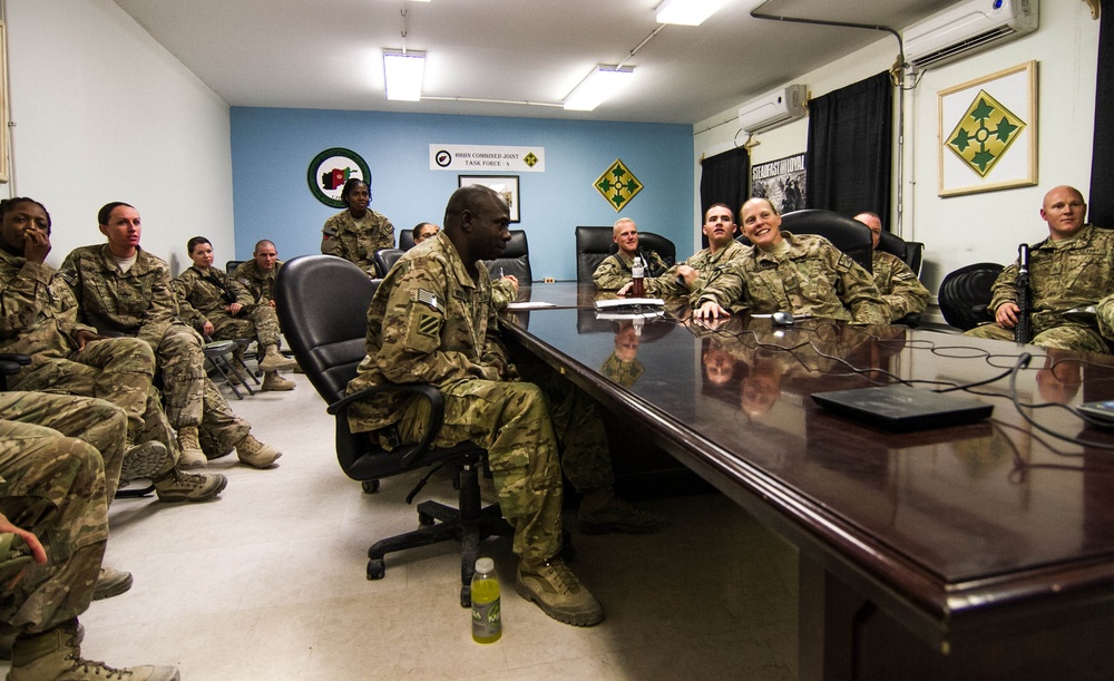 Soldiers thank Baltimore-area girls’ school