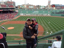 Son of deployed PA helps start 2013 World Series