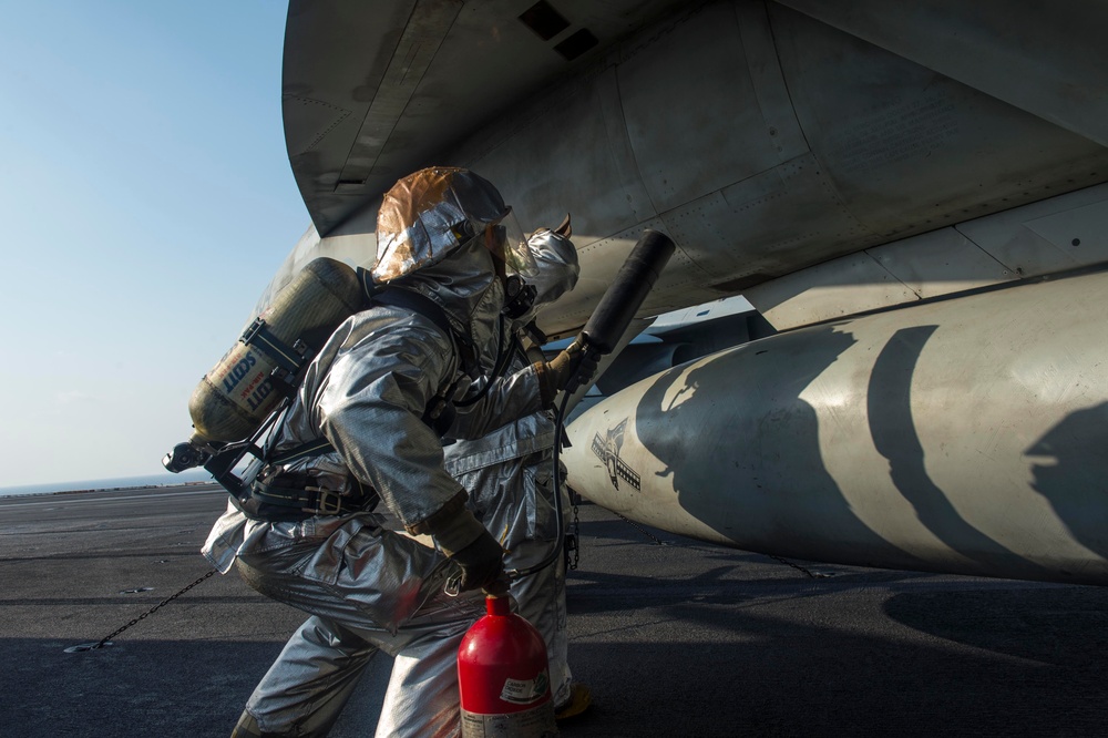 USS Harry S. Truman flight deck operations