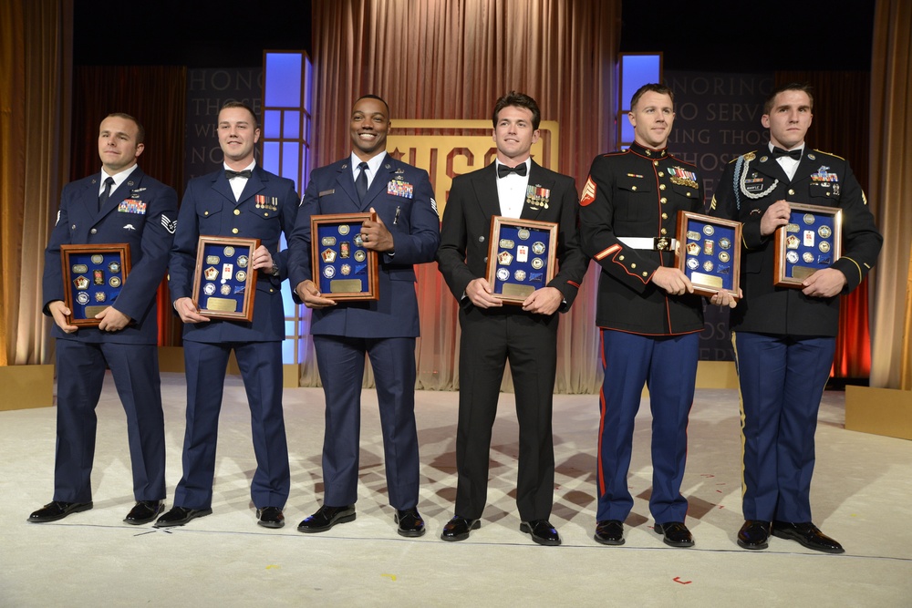 USO recognizes service members of the year