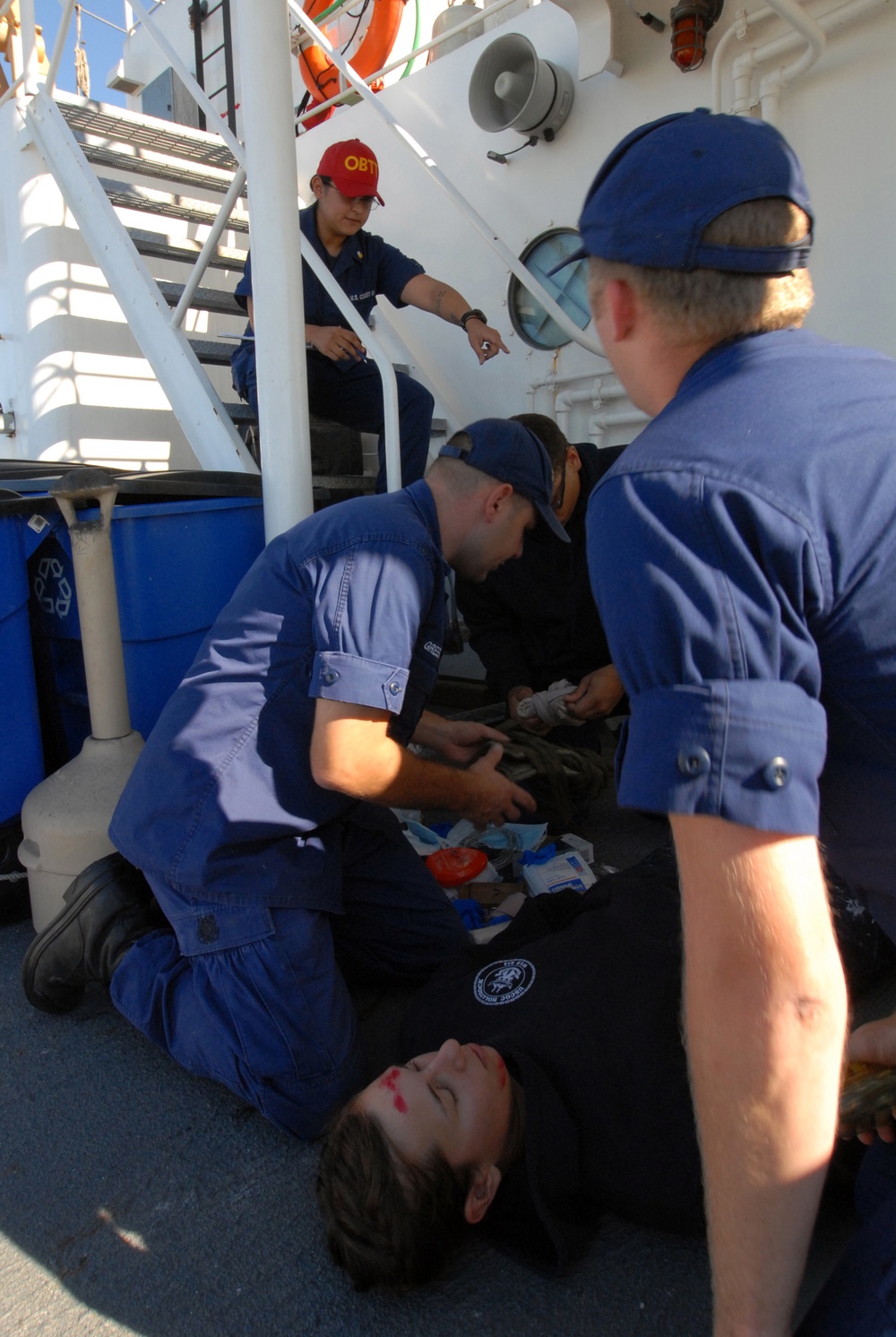 CGC Hollyhock medical drill