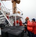 CGC Hollyhock abandon ship drill