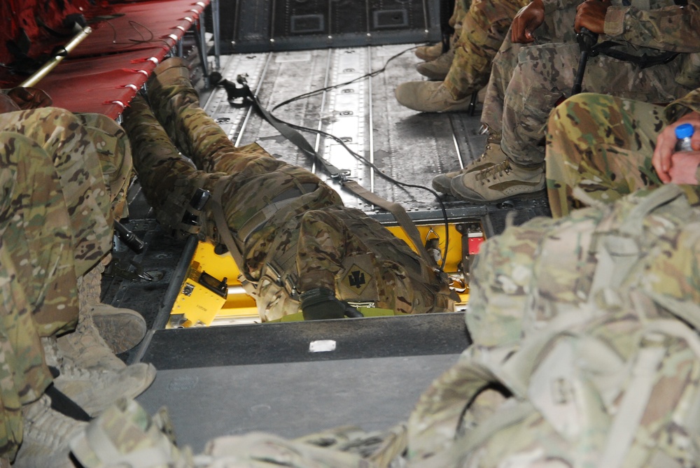 10th Combat Aviation Brigade sling loads