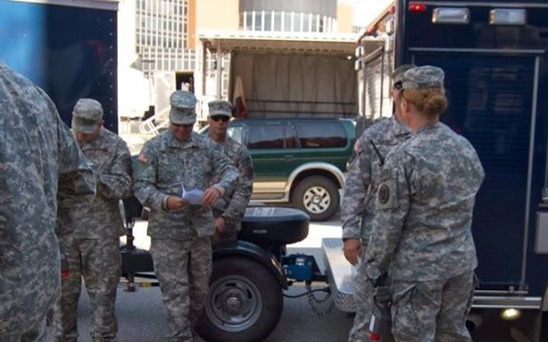 WMD specialists of MO Guard at World Series