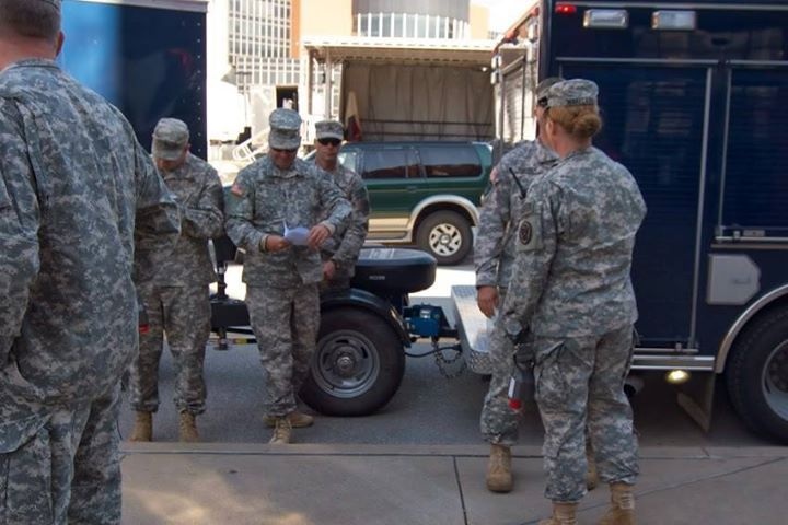 WMD specialists of MO Guard at World Series