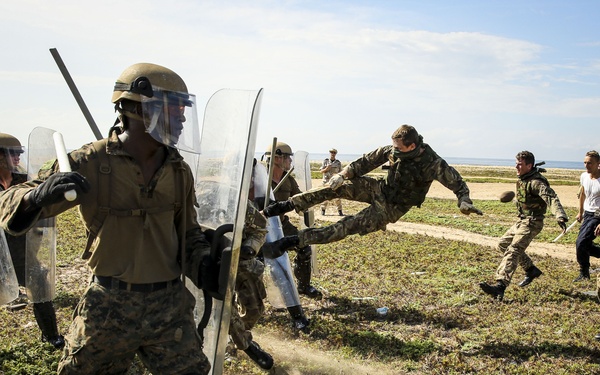 Training exercise in Nigeria