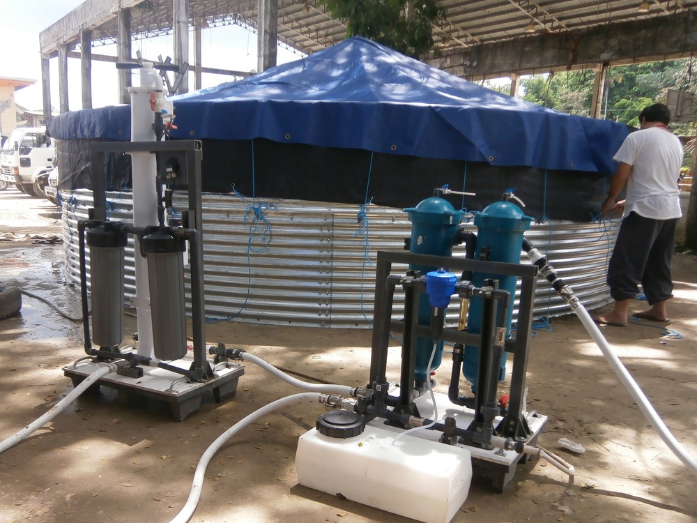 MarForPac water purification units assist earthquake relief efforts in the Philippines